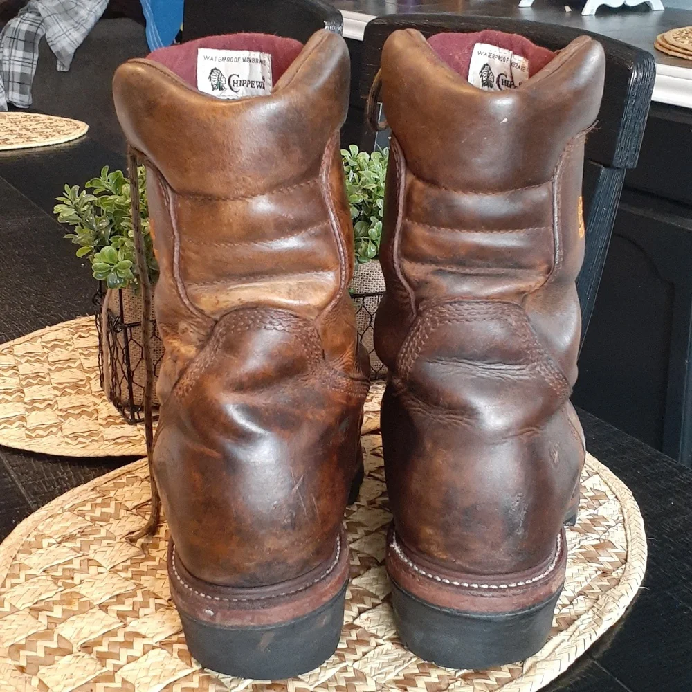 CHIPPEWA STEEL TOE INSULATED BOOTS